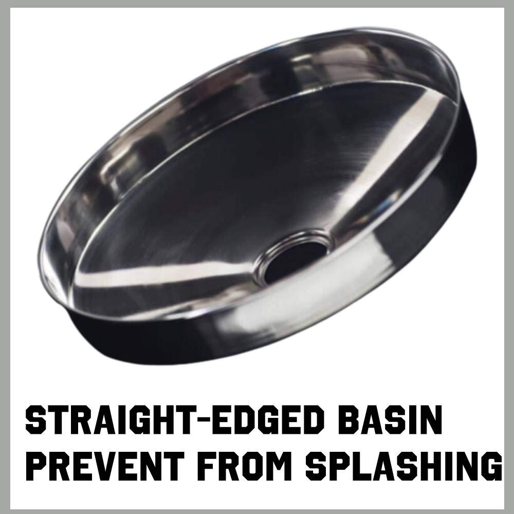 Portable Emergency Eye Wash Station - 304 Stainless Steel Automatic Safety Device for Labs, Factories & Public Facilities | First Aid Equipment for Chemical Splashes & Workplace Safety