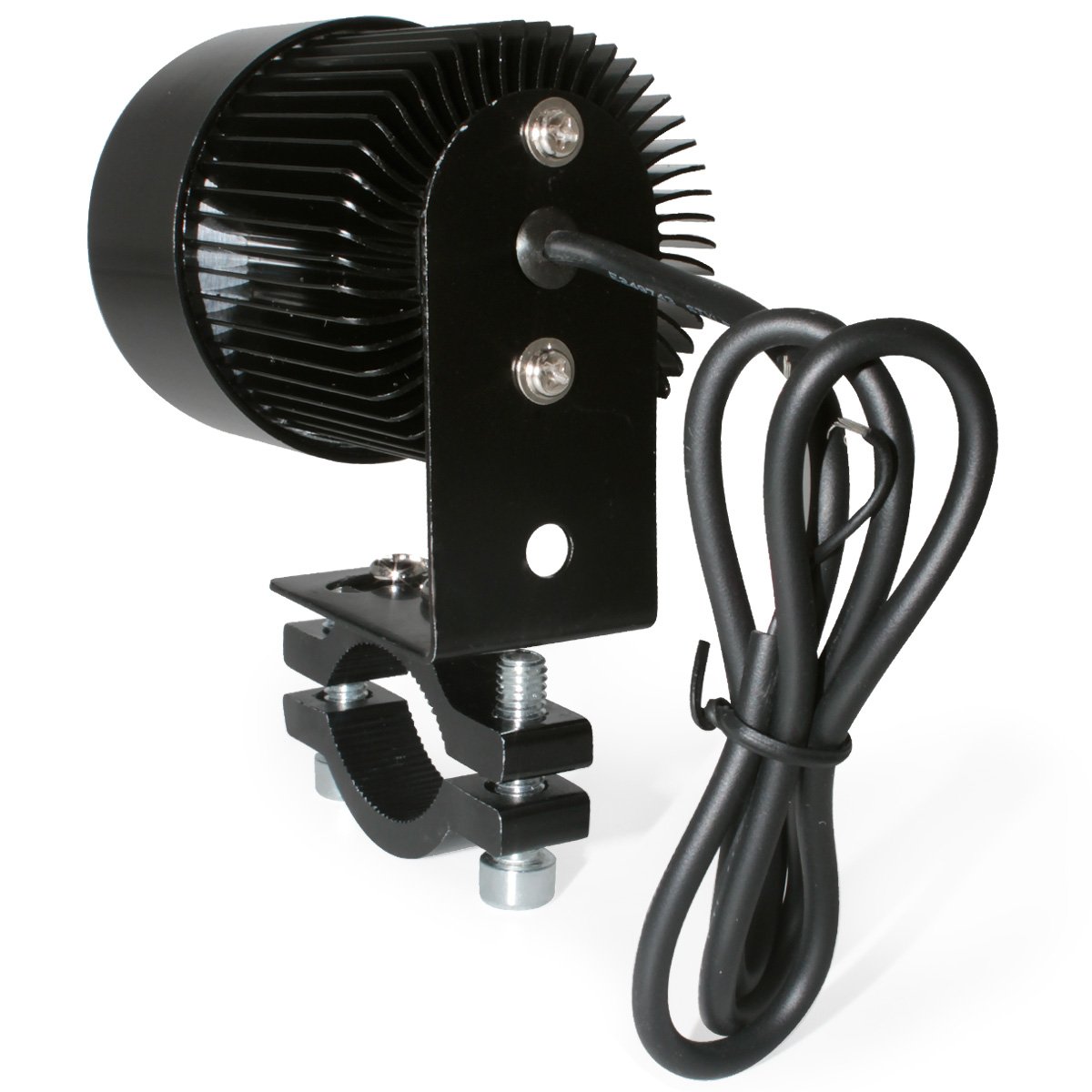 20W High Power 2000LM LED Motorcycle Headlight - Super Bright Spot Light for Street Bikes, Bicycles, Motorcycles, Cars, Trucks & Boats - Perfect for Night Riding, Off-Road Adventures & Watercraft Navigation