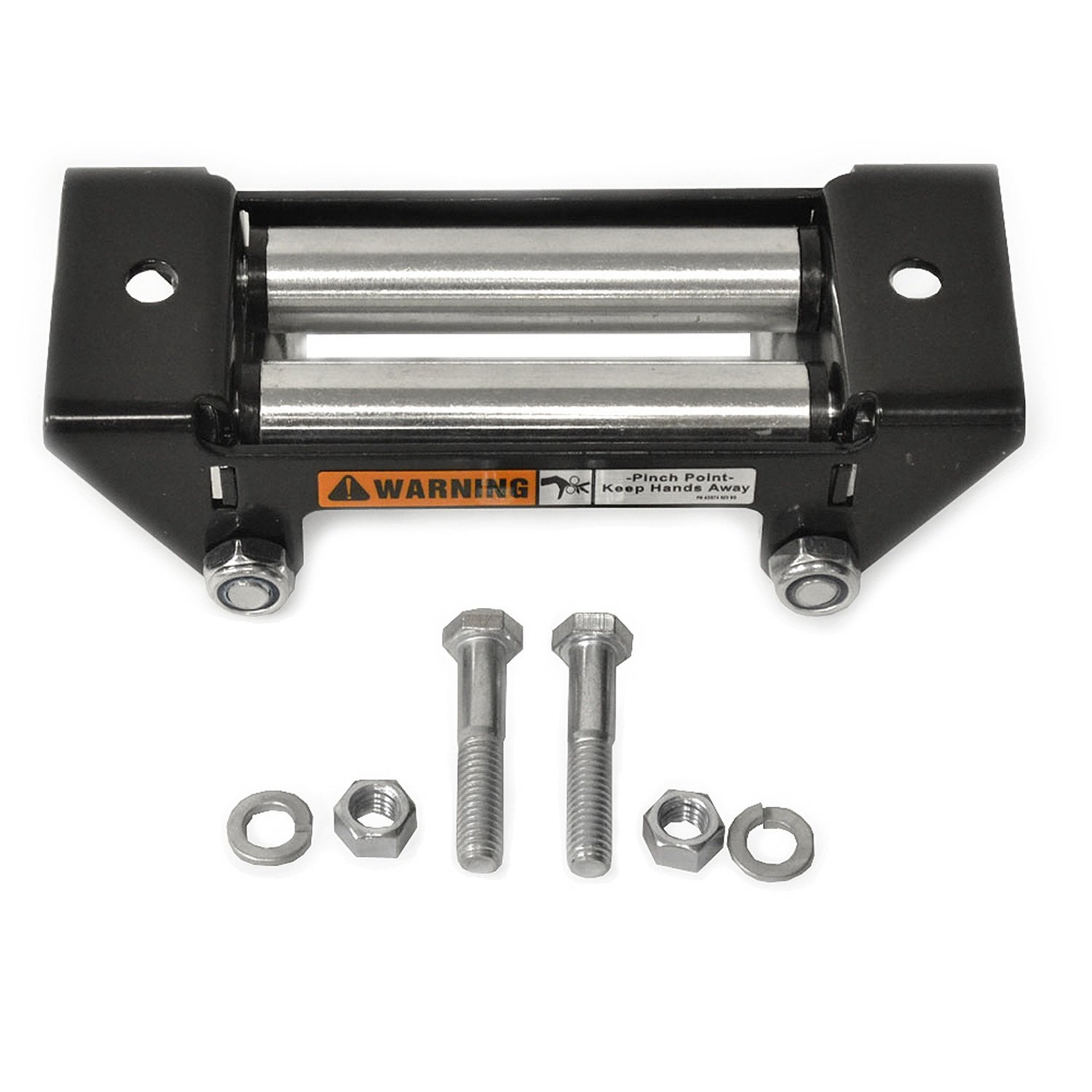 WARN 29268 ATV Roller Fairlead - Heavy Duty Winch Guide for Off-Road Vehicles | Perfect for ATV, UTV & Jeep Trail Riding & Recovery