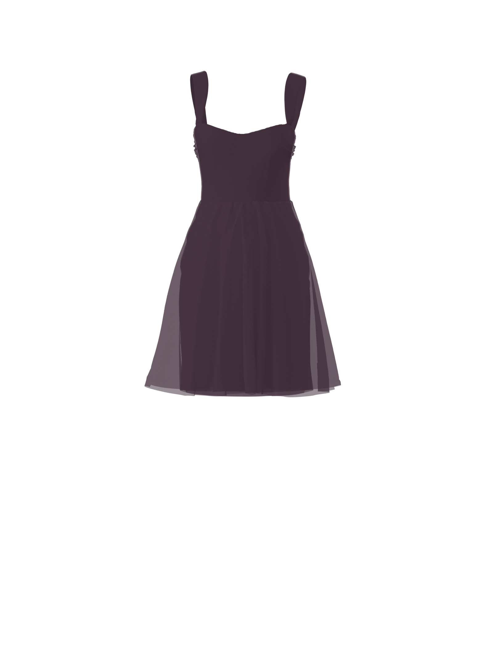 Alexis Bodice & Carla Skirt Set in Plum - Elegant Women's Two-Piece Outfit for Parties, Weddings & Special Occasions