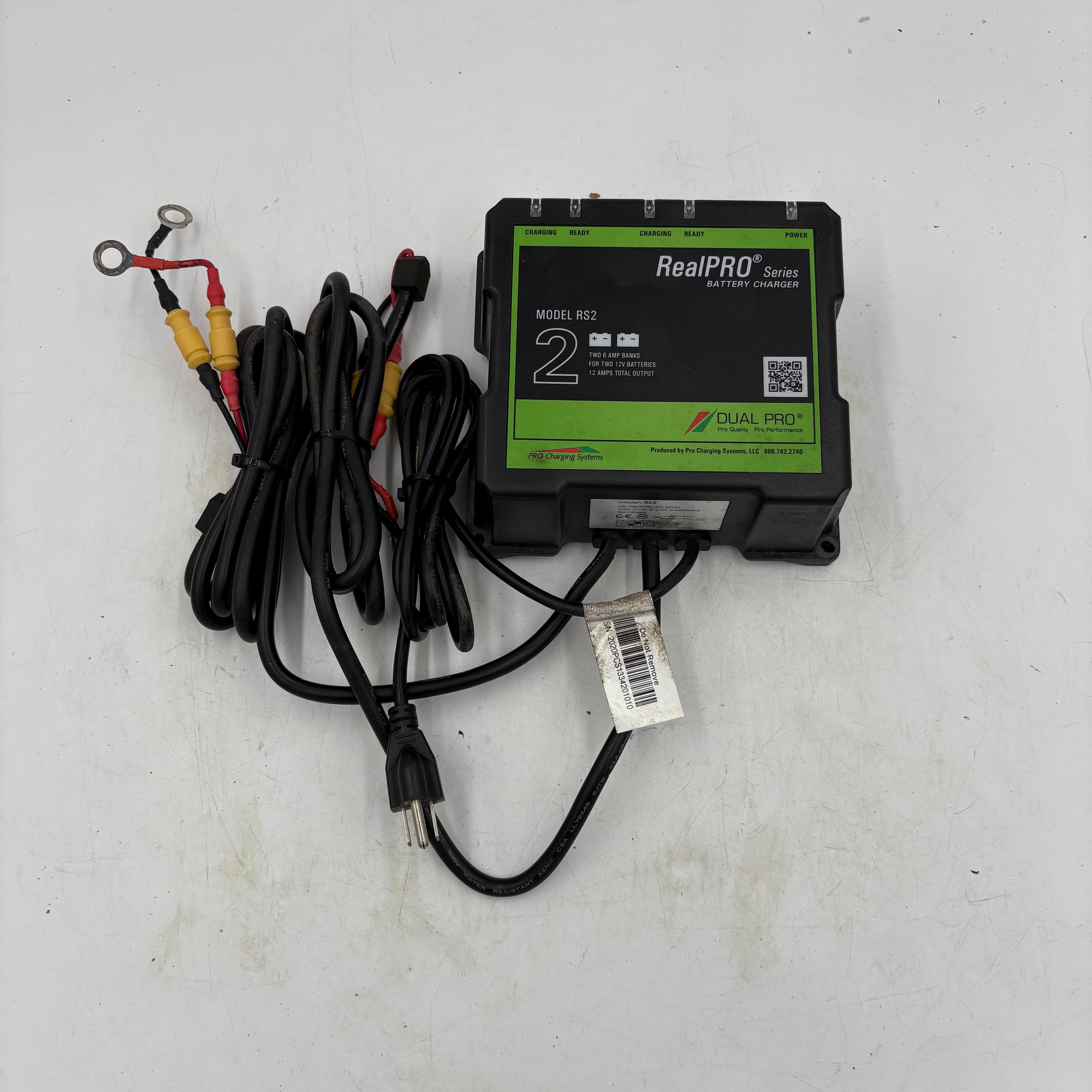 Real Pro 2 Bank Onboard Marine Battery Charger - Fast & Reliable Dual Bank Charging for Boats, Yachts & RVs - Perfect for Marine & Outdoor Power Supply
