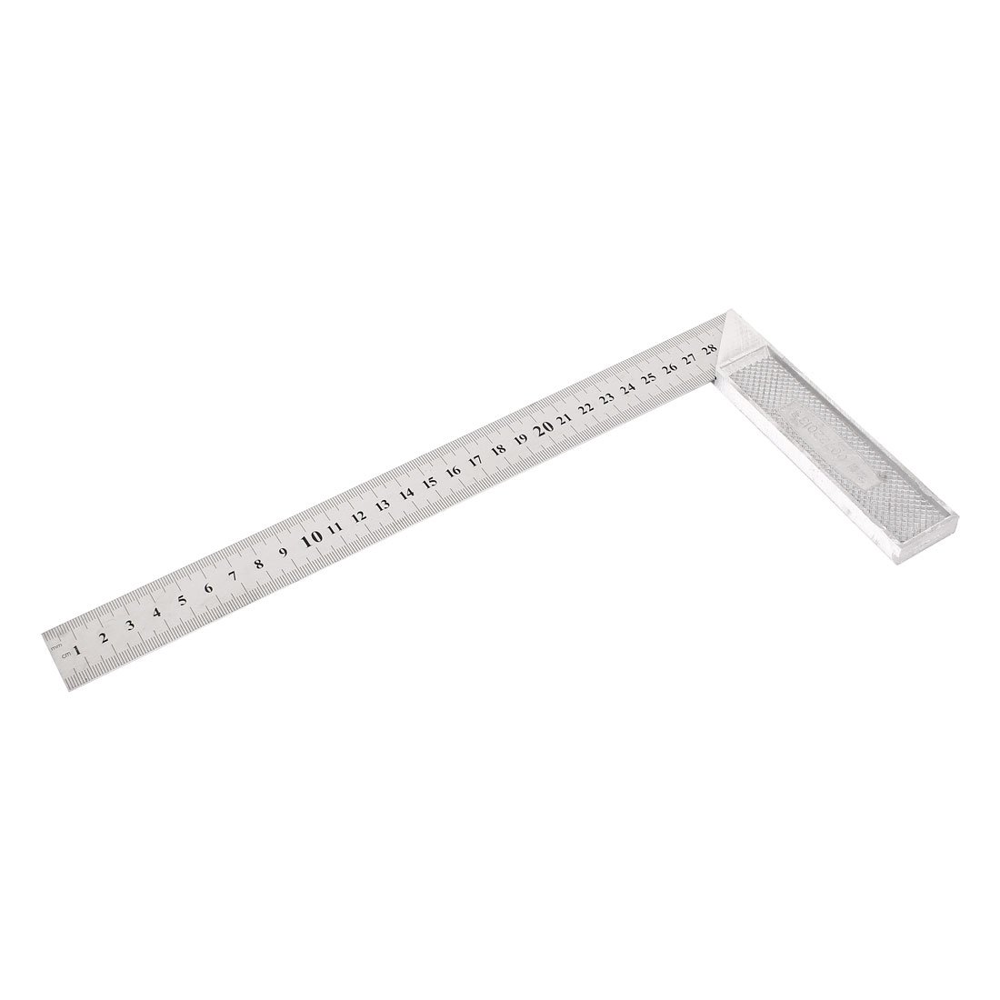 uxcell Aluminum L-Shaped Angle Square Ruler - 0mm to 300mm Precision Measuring Tool for Woodworking, Metalworking & DIY Projects | Perfect for Carpentry, Construction & Crafting