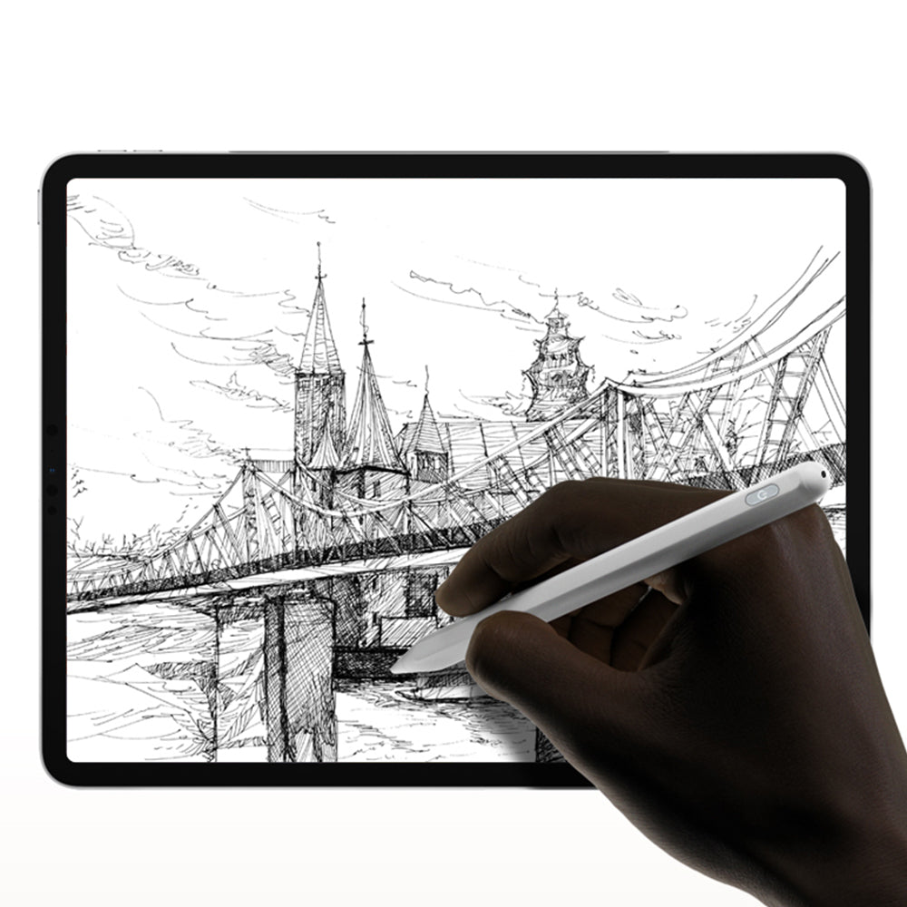 Premium Active Stylus Pen for Apple iPad (1st-9th Gen) - Pressure Sensitive & Palm Rejection - Perfect for Drawing, Note-Taking & Digital Art