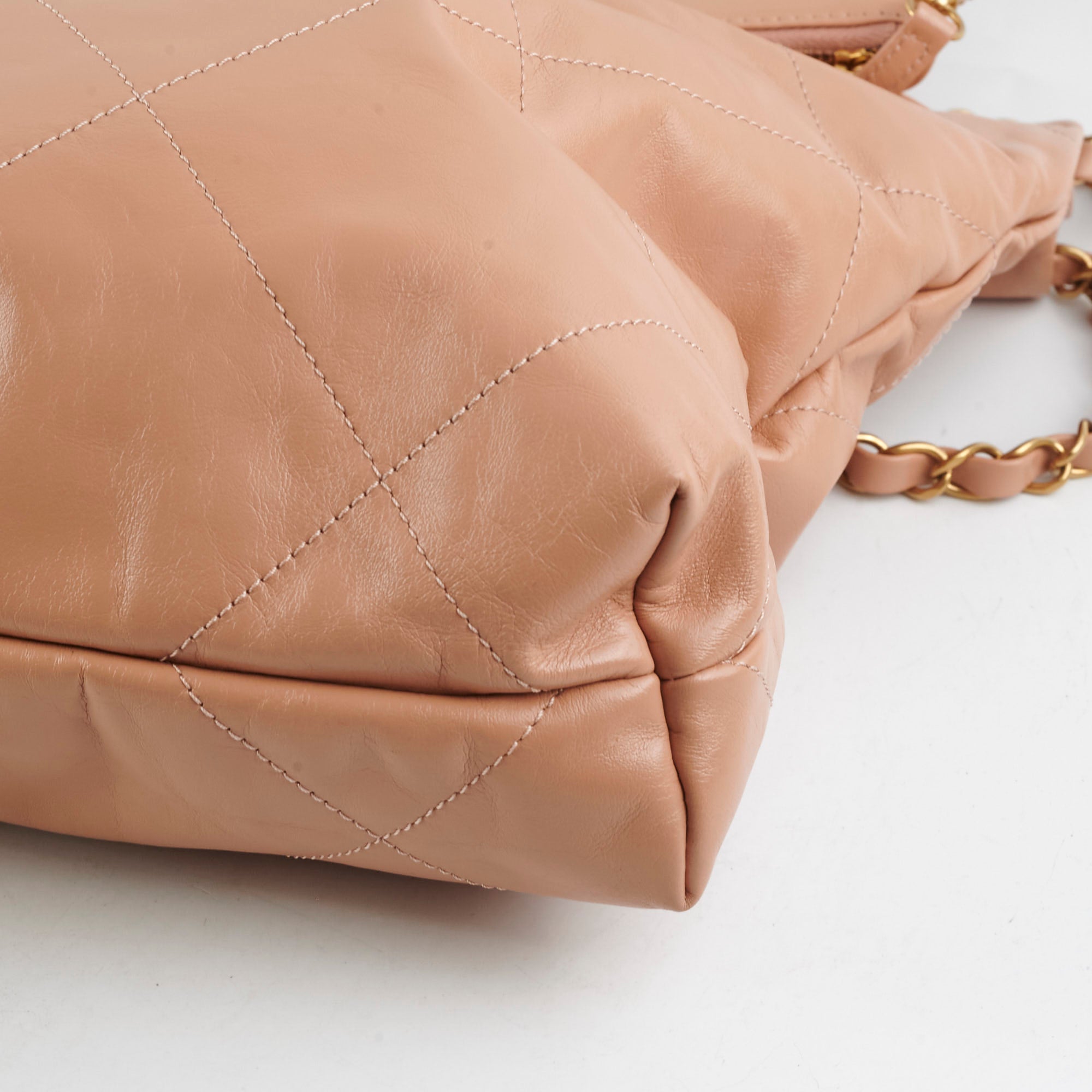 Chanel 22 Small Handbag in Caramel - Luxury Leather Shoulder Bag for Women | Perfect for Everyday Use, Work & Special Occasions