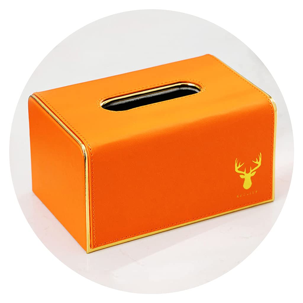 Luxury Leather Tissue Box Holder - Elegant Multifunctional Storage Box for Living Room Coffee Table & Bedroom Decor | Home Office Desk Organizer | Perfect Gift Idea for Housewarming & Hostess