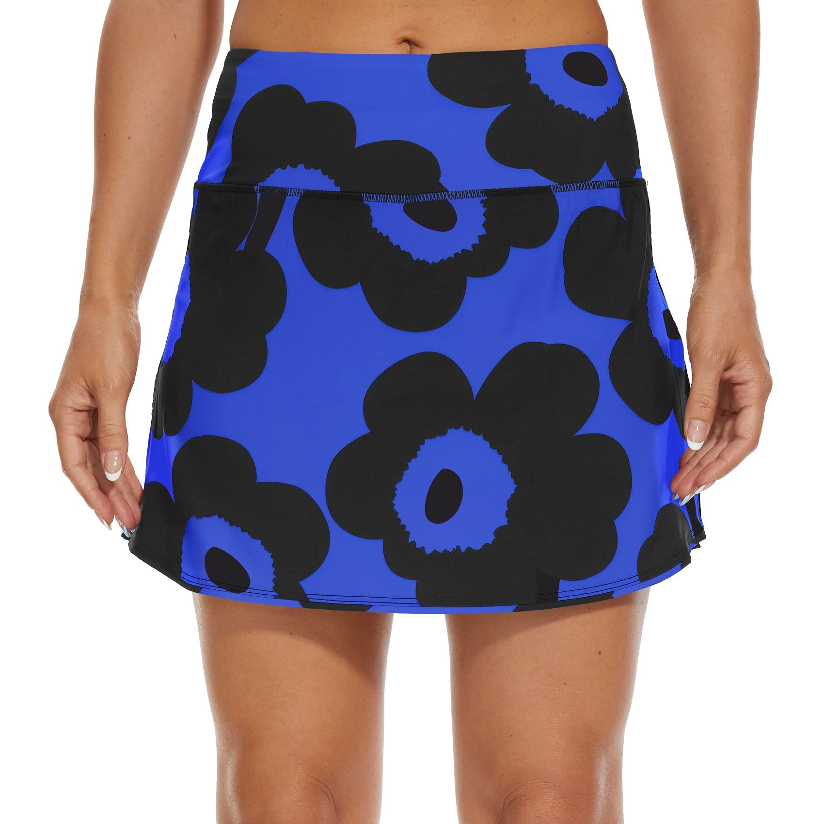 MakyeAme Women's High Waisted Pleated Tennis Skirt - Lightweight Golf Skorts with 3 Pockets for Running & Athletic Wear | Perfect for Tennis, Golf, Workouts & Casual Outfits