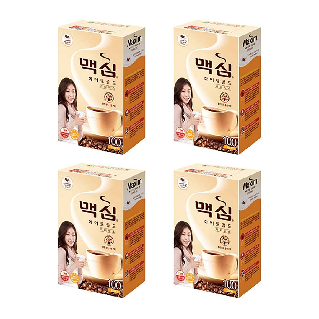 Maxim Instant Coffee Variety Pack - 3 Flavors (White Gold, Classic, Mocha) - 4 Single-Serve Sticks - Perfect for Office, Travel & Home Brewing