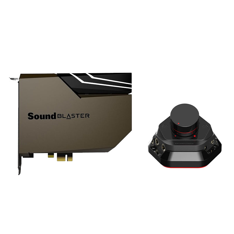 Creative Sound BlasterX AE-7 Hi-Res PCIe DAC & Amp Sound Card - Premium Audio for Gaming, Streaming & Music Production