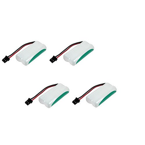 Sanyo BT-1008S Cordless Phone Battery Combo Pack - 4 x EM-CPH-515B Replacement Batteries for Home & Office Phones | Long-Lasting Power Solution