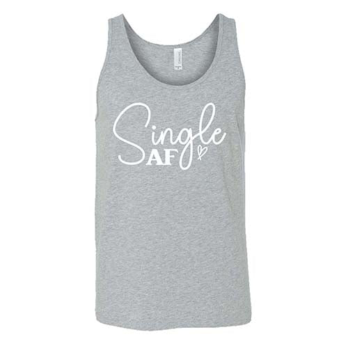 Single AF Shirt - Unisex Funny Sarcastic T-Shirt for Men & Women | Perfect for Dating, Breakups & Single Pride | Cotton Casual Tee for Everyday Wear