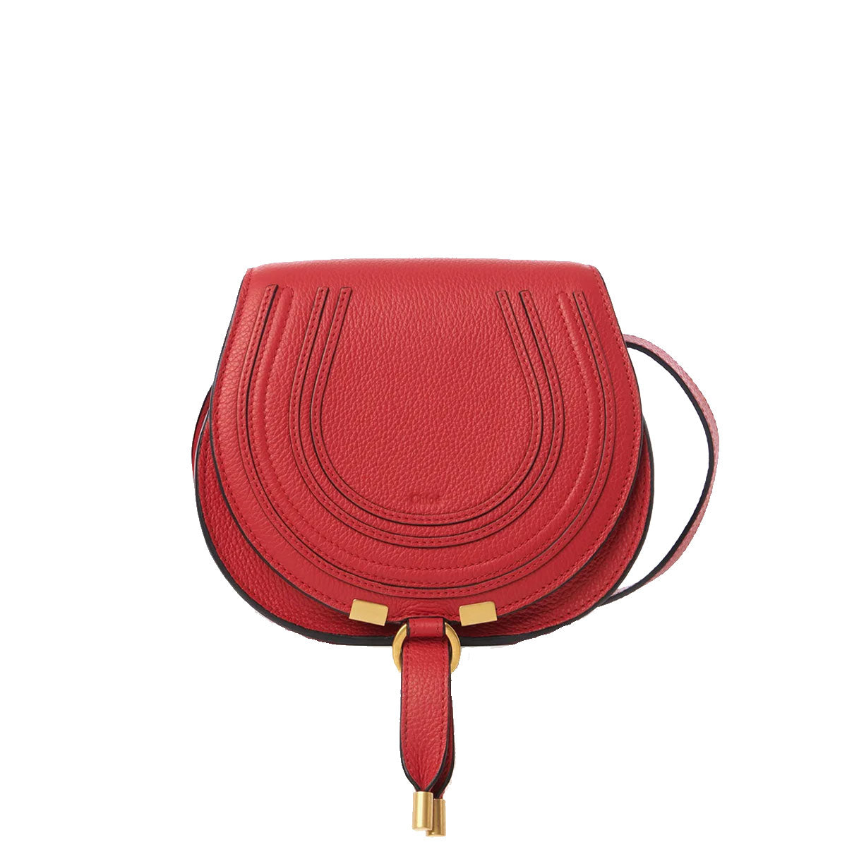 Marcie Mini Satchel Handbag for Women - Flame Red Crossbody Purse with Adjustable Strap | Perfect for Work, Travel & Everyday Use