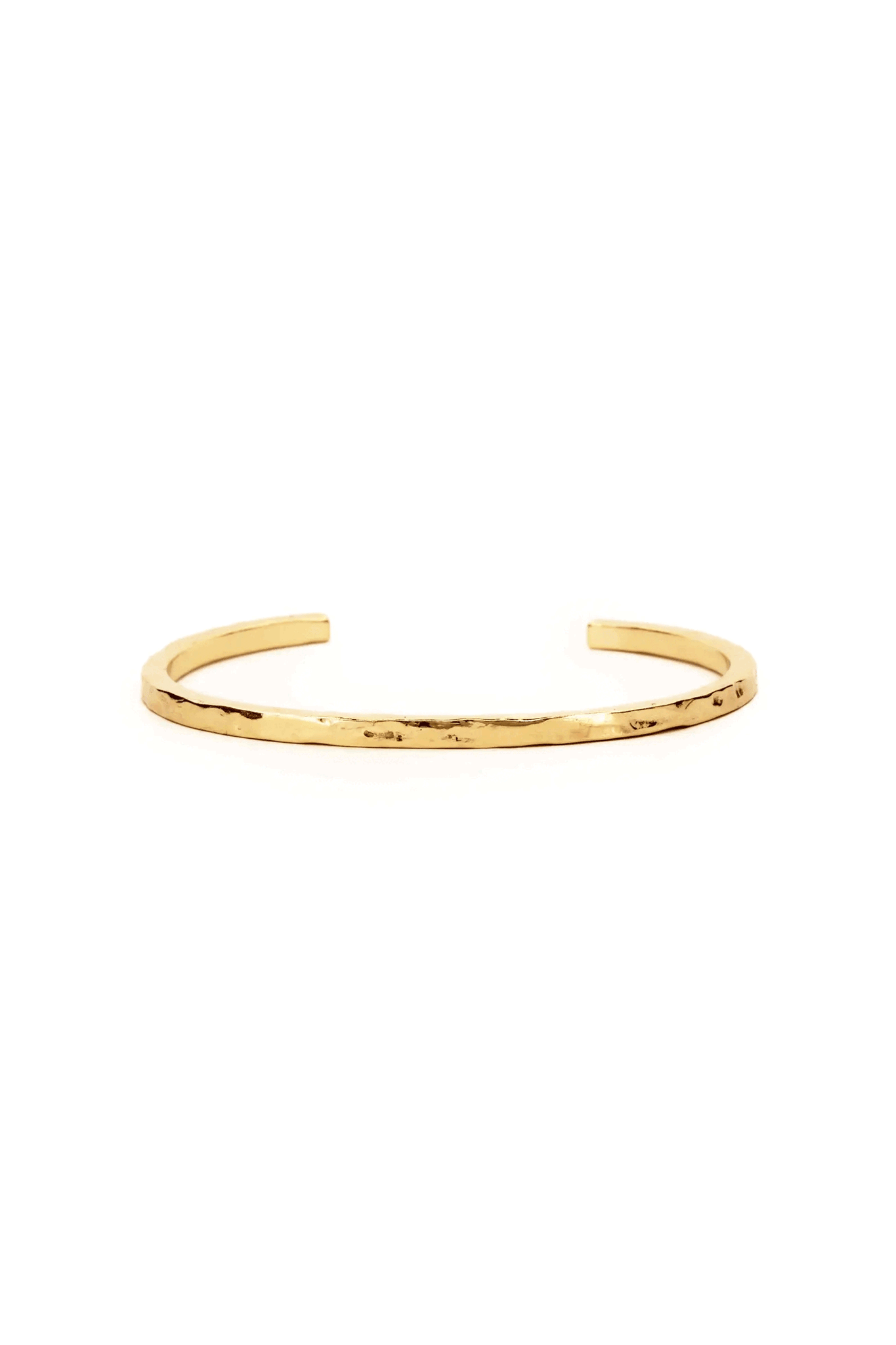 Elegant Slim Gold Cuff Bracelet for Women - Minimalist Stackable Bangle for Everyday Wear & Special Occasions
