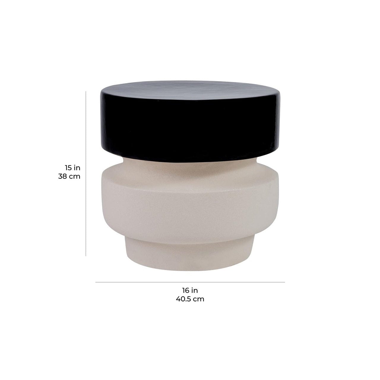 Balance Stool & Accent Table - Multi-Functional Seating & Side Table for Home, Office, or Outdoor Use - Perfect for Yoga, Meditation, and Modern Decor