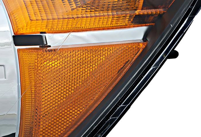 Honda Odyssey Headlight Assembly Replacement Kit - Compatible with 2008 2009 2010 Models (Driver & Passenger Side) | Halogen Bulbs Included | Perfect for Night Driving & Foggy Conditions
