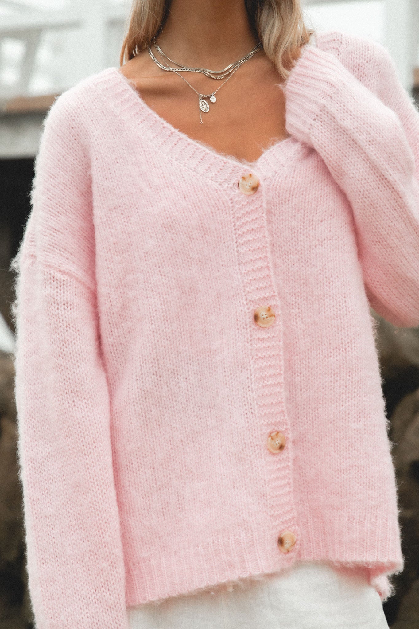 Amelia Button Down Cardigan for Women - Soft & Stylish Open Front Sweater | Perfect for Office, Casual Outfits & Layering