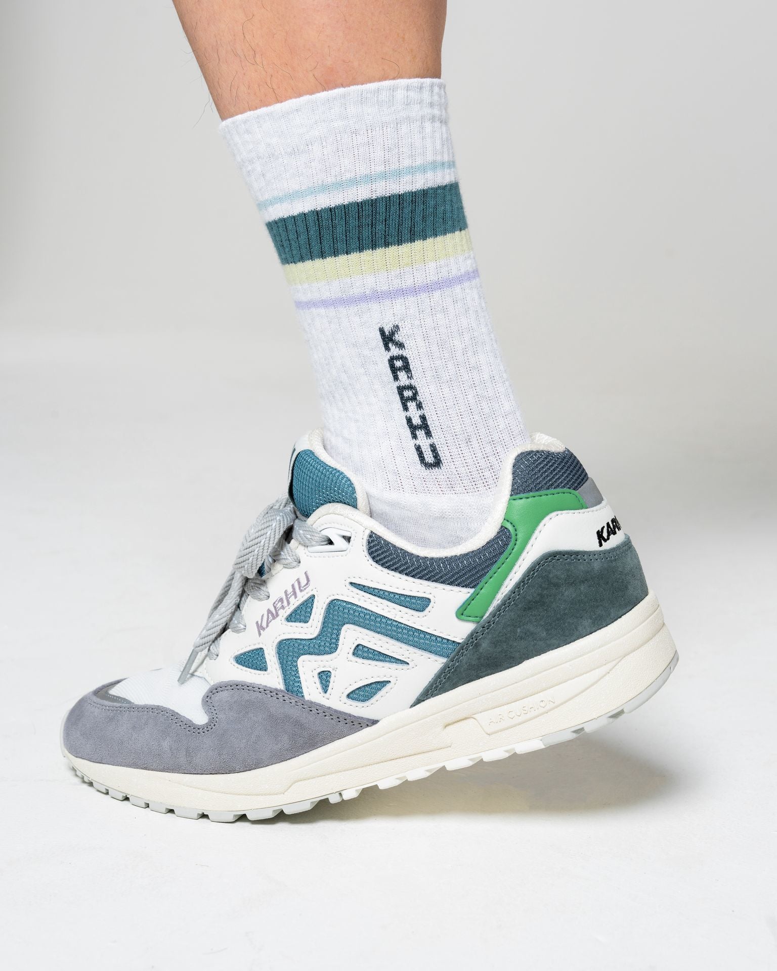 **Adidas Tubular 87 Socks - Light Grey Melange & Brittany Blue - Comfortable Athletic Socks for Running, Gym & Casual Wear**