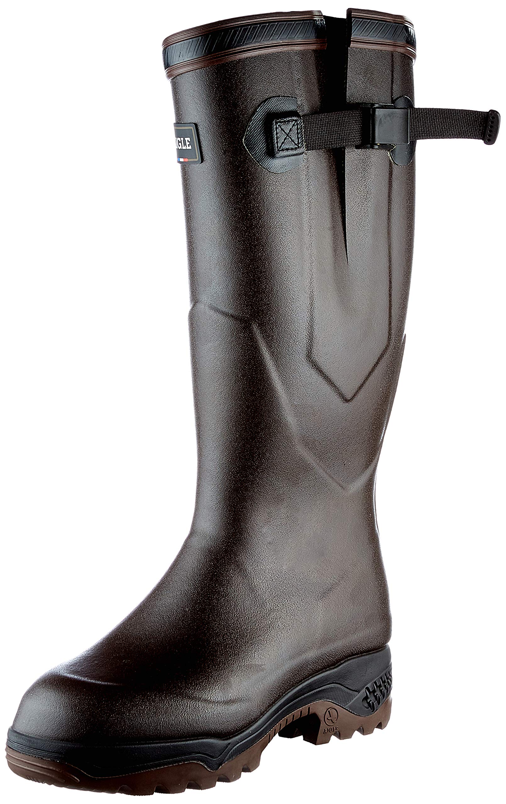 Aigle Women's Waterproof Hunting Wellington Boots - Comfortable Rubber Rain Boots for Outdoor, Farm & Gardening - Ideal for Wet Weather & Muddy Terrains