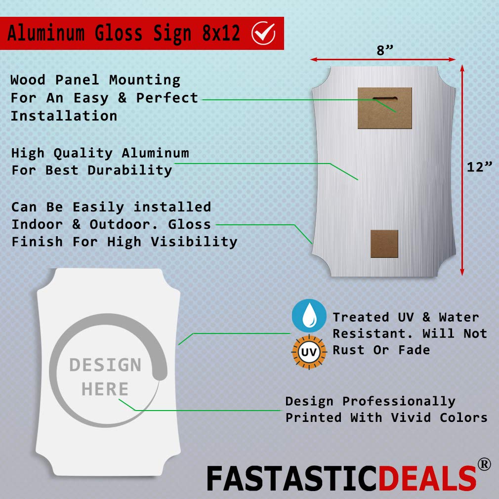 Vertical Home Decor Wall Sign - Hygiene Art Picture Frame in Berlin Shape, 8x12 Inches - Perfect for Bathroom, Kitchen & Office Decor