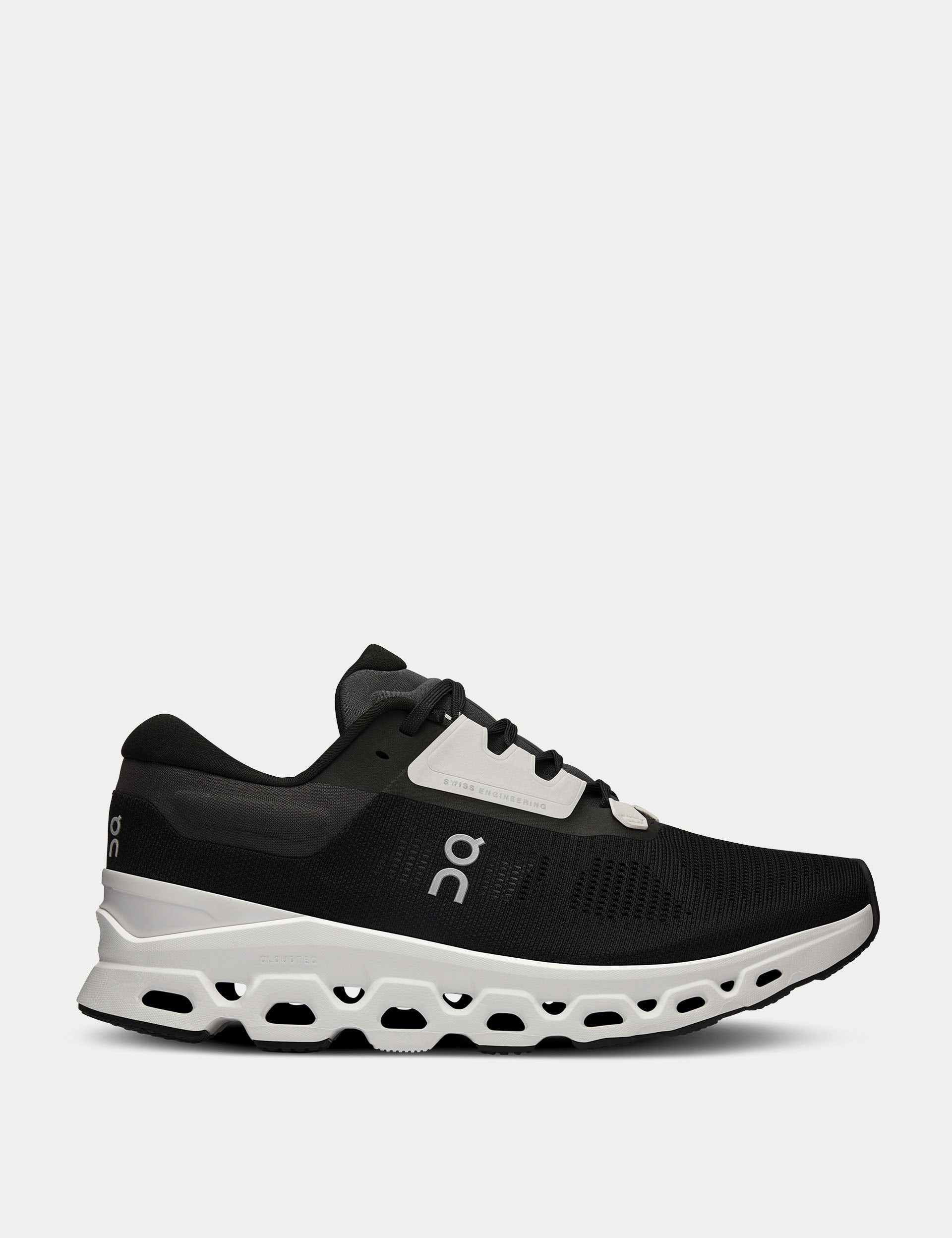 ASICS Cloudstratus 3 Running Shoes - Black/Frost - Premium Cushioned Stability Sneakers for Men & Women - Ideal for Long Distance Running, Jogging, and Daily Workouts