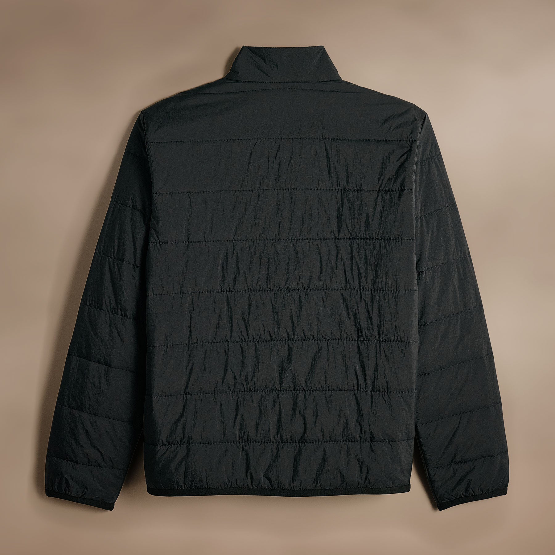 Contrast Zip Insulated Jacket - Black/Black/Blue | Waterproof Windproof Winter Coat for Men & Women | Perfect for Skiing, Hiking & Outdoor Activities