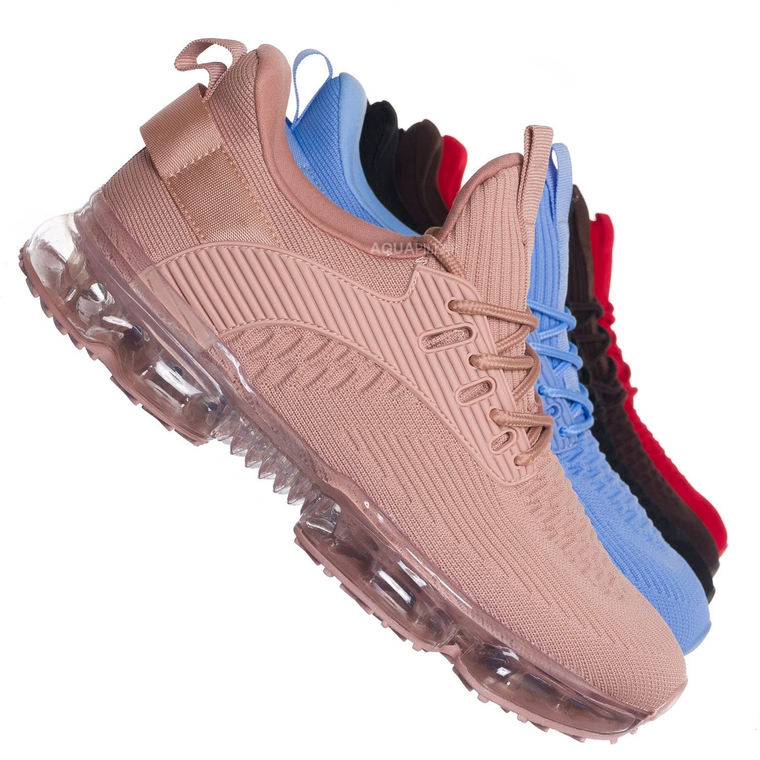 Stretch Mesh Sneakers with Air Cushion for Festivals & Running