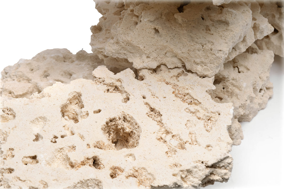 Premium MarcoRocks Foundation Rock for Aquascaping - Natural Decorative Stone for Saltwater & Freshwater Aquariums - Perfect for Reef Tanks, Fish Tanks & Aquatic Landscaping