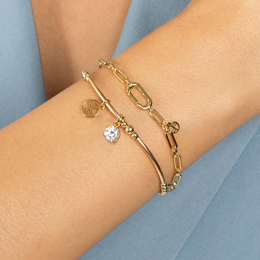 Grace Charm Bracelet for Women - Elegant Adjustable Beaded Jewelry Gift for Birthday, Anniversary & Everyday Wear | Perfect for Layering & Special Occasions