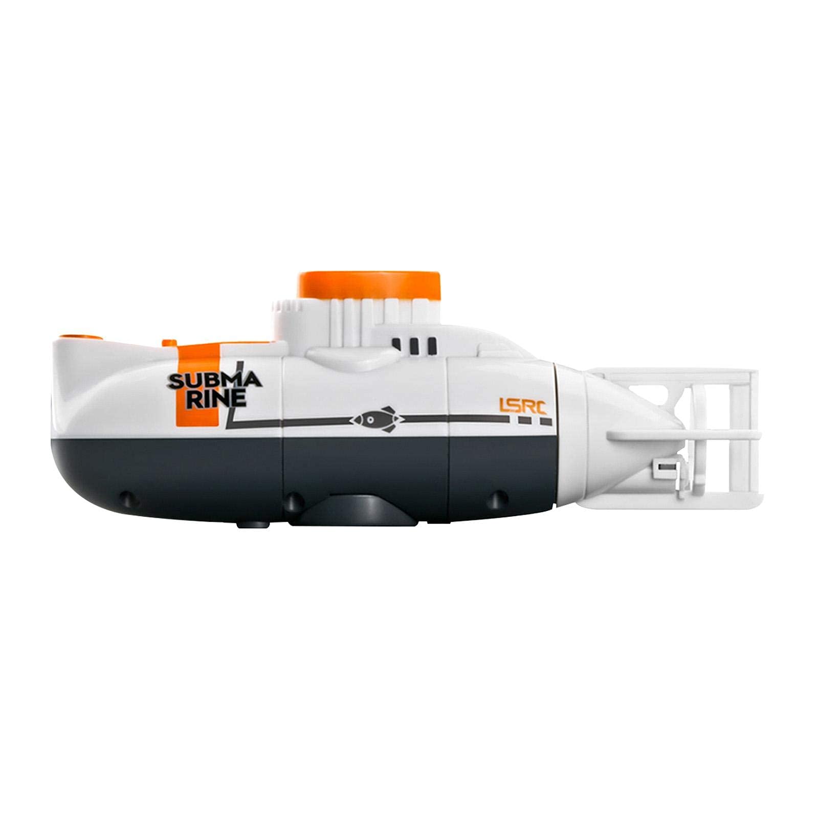 **YangMeng Mini RC Submarine – Remote Control Boat for Kids, Military Model Electronic Water Toy, Diving Submarine for Fish Tank & Pool, Birthday Gift for Boys & Girls (White) – Perfect for Indoor & Outdoor Water Play**