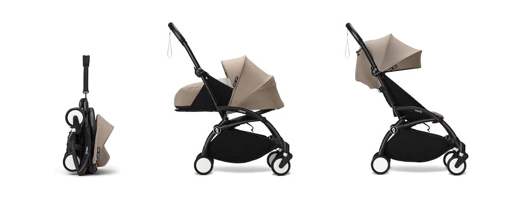 Stokke YOYO3 Complete Baby Stroller Bundle - Lightweight Travel Stroller with Newborn Pack & 6+ Color Pack | Perfect for Air Travel, City Walks & Everyday Use