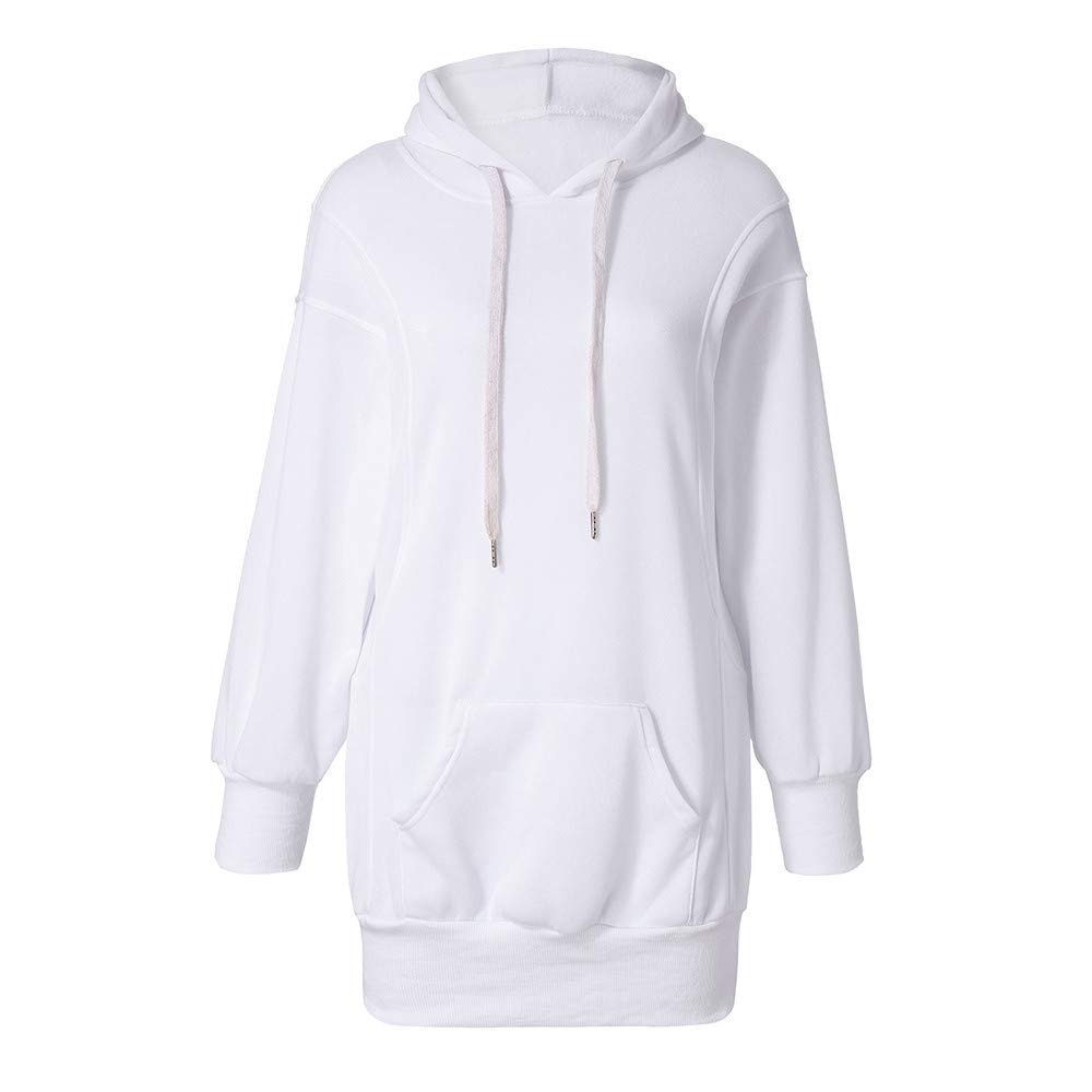 Women's Zip Up Hoodie Long Sleeve - Solid Color Pullover Coat for Fashion & Comfort | Casual Wear, Workout, Outdoor Activities