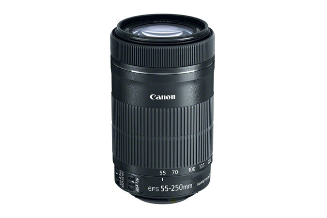 Canon EF-S 55-250mm f/4-5.6 IS STM Lens for DSLR Cameras - Perfect for Wildlife, Sports & Travel Photography