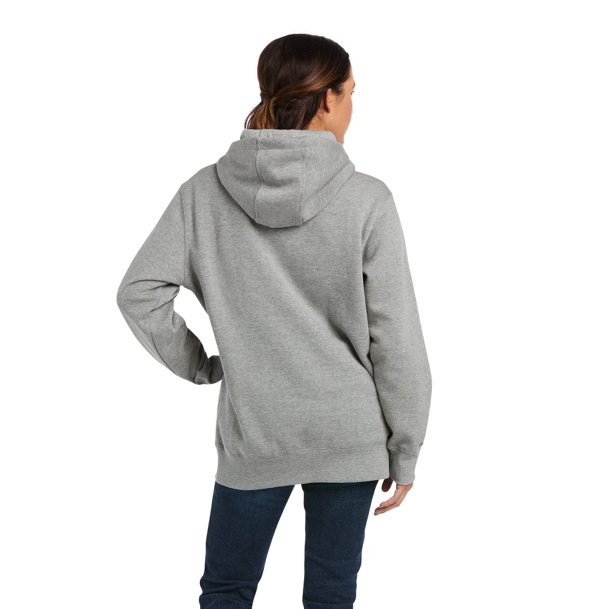 ARIAT Women's Rebar Graphic Hoodie - Soft Fleece Pullover with Stylish Design for Outdoor Activities, Casual Wear & Workout