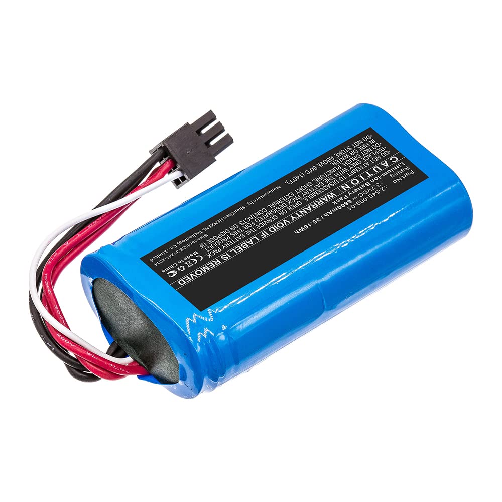 Synergy Digital Speaker Battery - 6800mAh Li-ion Replacement for Soundcast 21391-VGBT03A & 2-540-009-01 - High Capacity 3.7V Battery for Outdoor Bluetooth Speakers | Perfect for Camping, Beach Parties & Backyard Gatherings