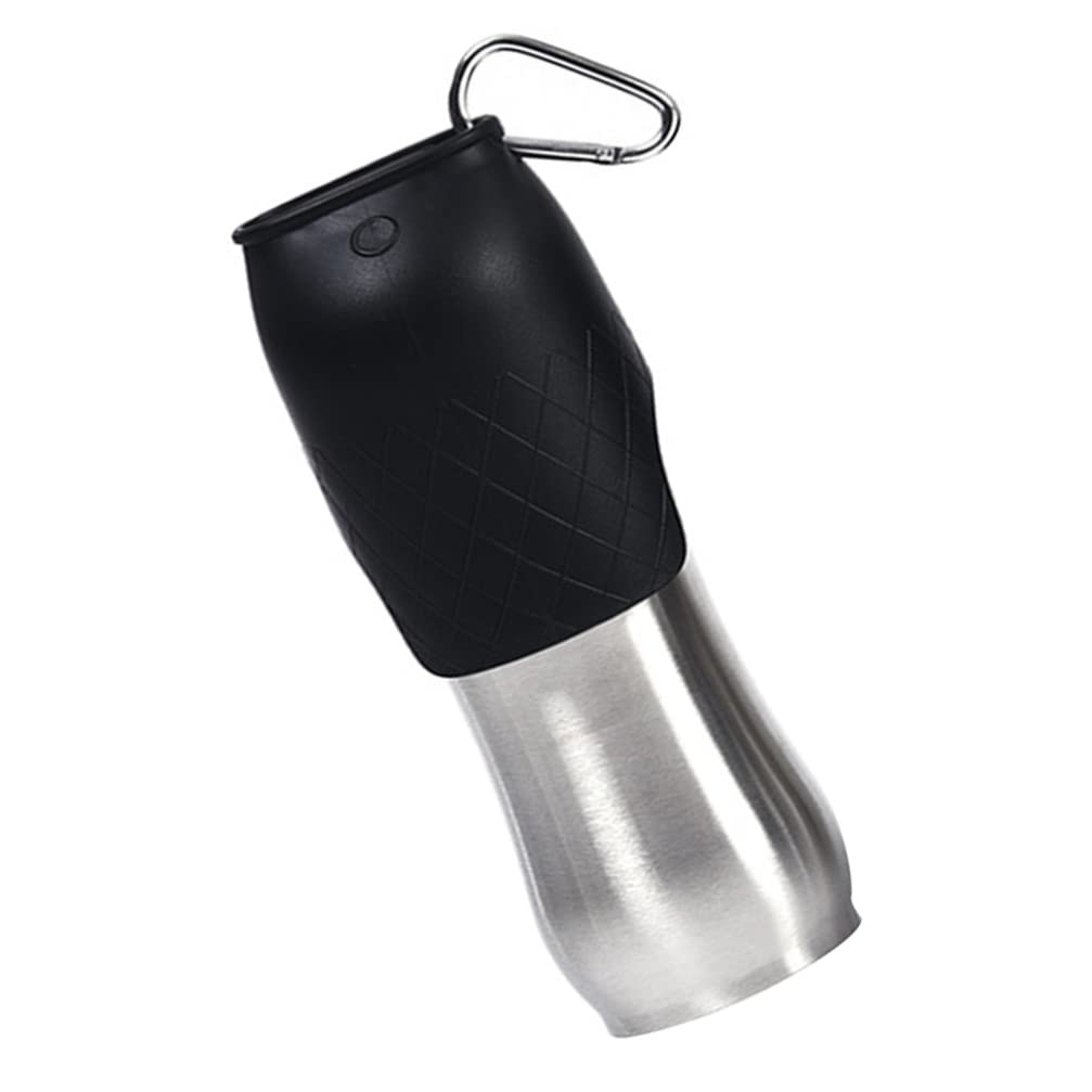STOBOK Leakproof Portable Dog Water Bottle with Drinking Feeder - Travel-Ready Pet Water Dispenser for Walking, Hiking & Outdoor Adventures | Ideal for Puppies & Dogs on the Go