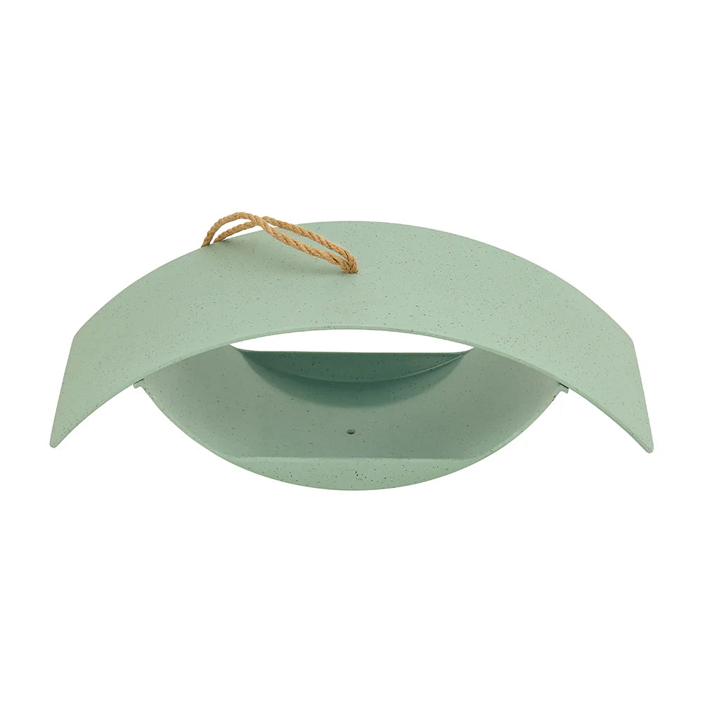 Annabel Trends Retro Bamboo Bird House - Handmade Natural Birdhouse for Garden, Patio & Backyard Decor - Perfect for Outdoor Bird Watching & Nature Lovers