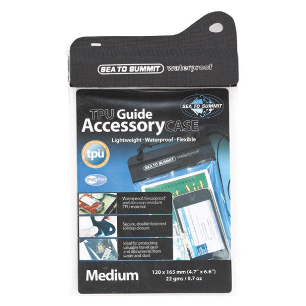 Sea to Summit TPU Accessory Case - Waterproof & Durable Storage for Camping, Hiking & Outdoor Gear - Perfect for Phones, Keys & Small Essentials