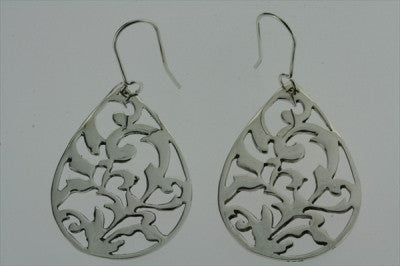 Exquisite Cutout Teardrop Earrings for Women - Elegant Dangle Drop Ear Jewelry - Perfect for Parties, Weddings & Date Nights