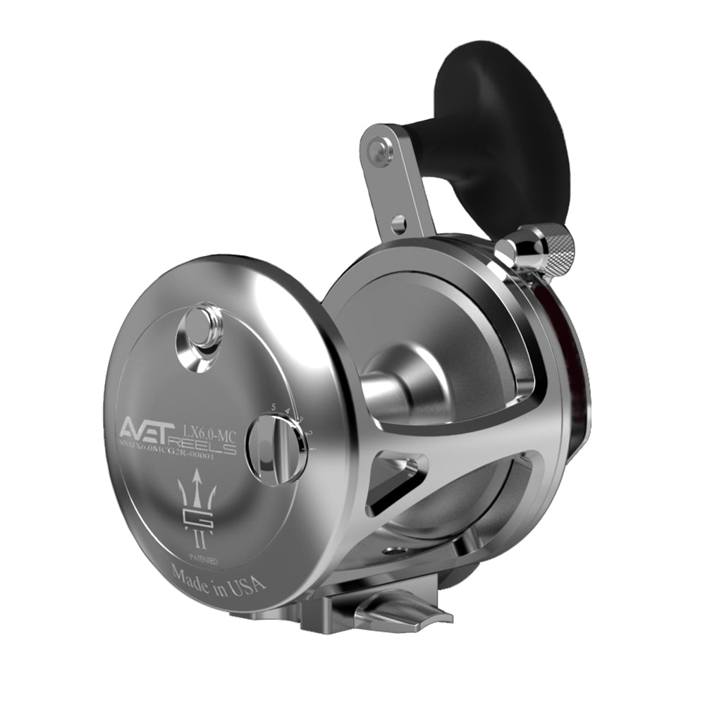Avet LX G2 6.0 MC Single Speed Fishing Reel - Saltwater & Offshore Big Game Fishing Gear for Tuna, Marlin & Swordfish