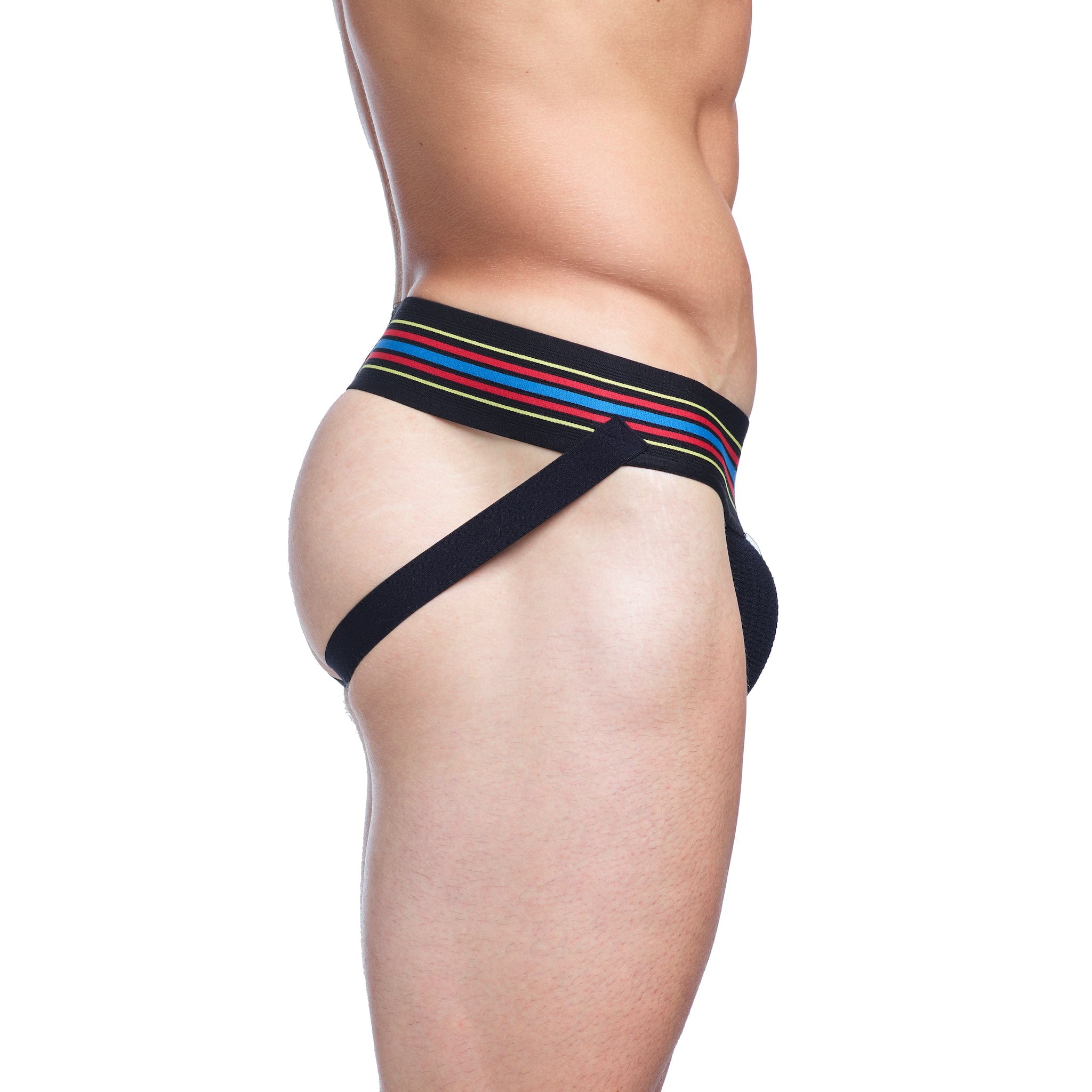 Black Locker Room Jock - Premium Athletic Support for Men - Perfect for Gym, Sports & Active Lifestyle