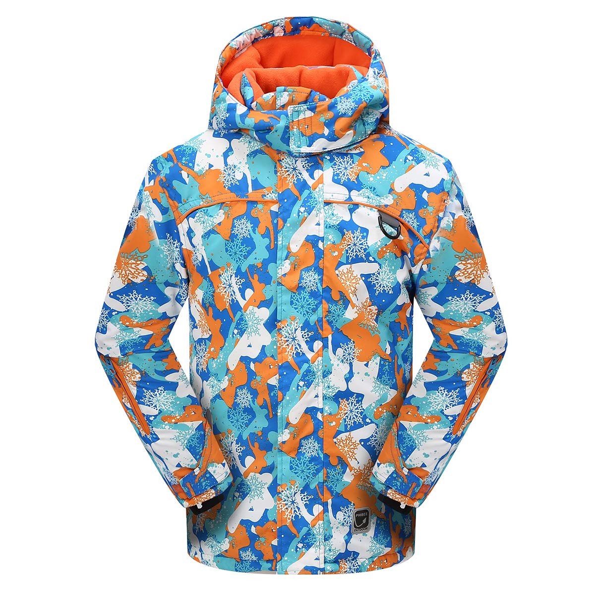 Avenmax Boys' Waterproof Windproof Ski Jacket with Hood - Winter Snow Jacket for Kids - Perfect for Skiing, Snowboarding & Outdoor Winter Activities