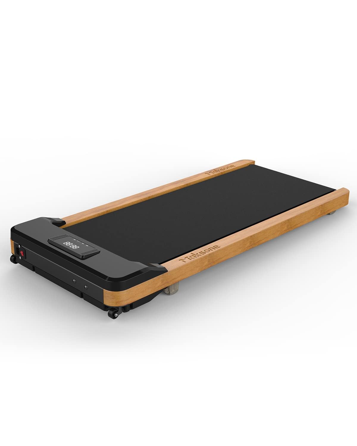 Maksone Under Desk Treadmill - Quiet Wooden Walking Pad with Remote Control, No Installation Required | Perfect for Home Office, Small Spaces & Low-Impact Exercise