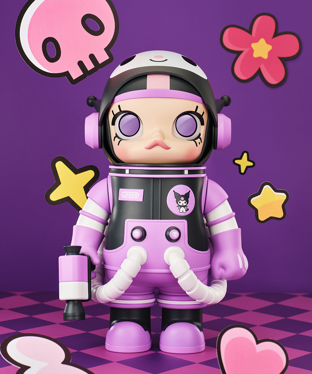 POP MART MEGA Space Molly 400% Sanrio Characters Series Blind Box Collectible Figure - Cute Kawaii Home Decor & Gift for Anime Fans