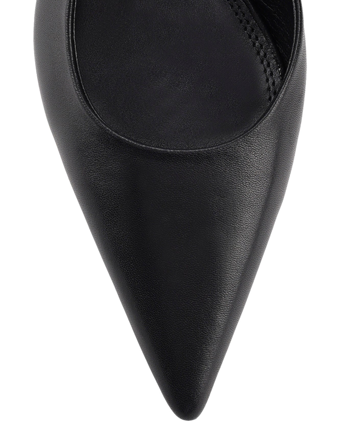 Yoselyn Dorsay Black Leather Slingback Heels - Comfortable & Stylish Women's Shoes for Work, Parties & Evening Events
