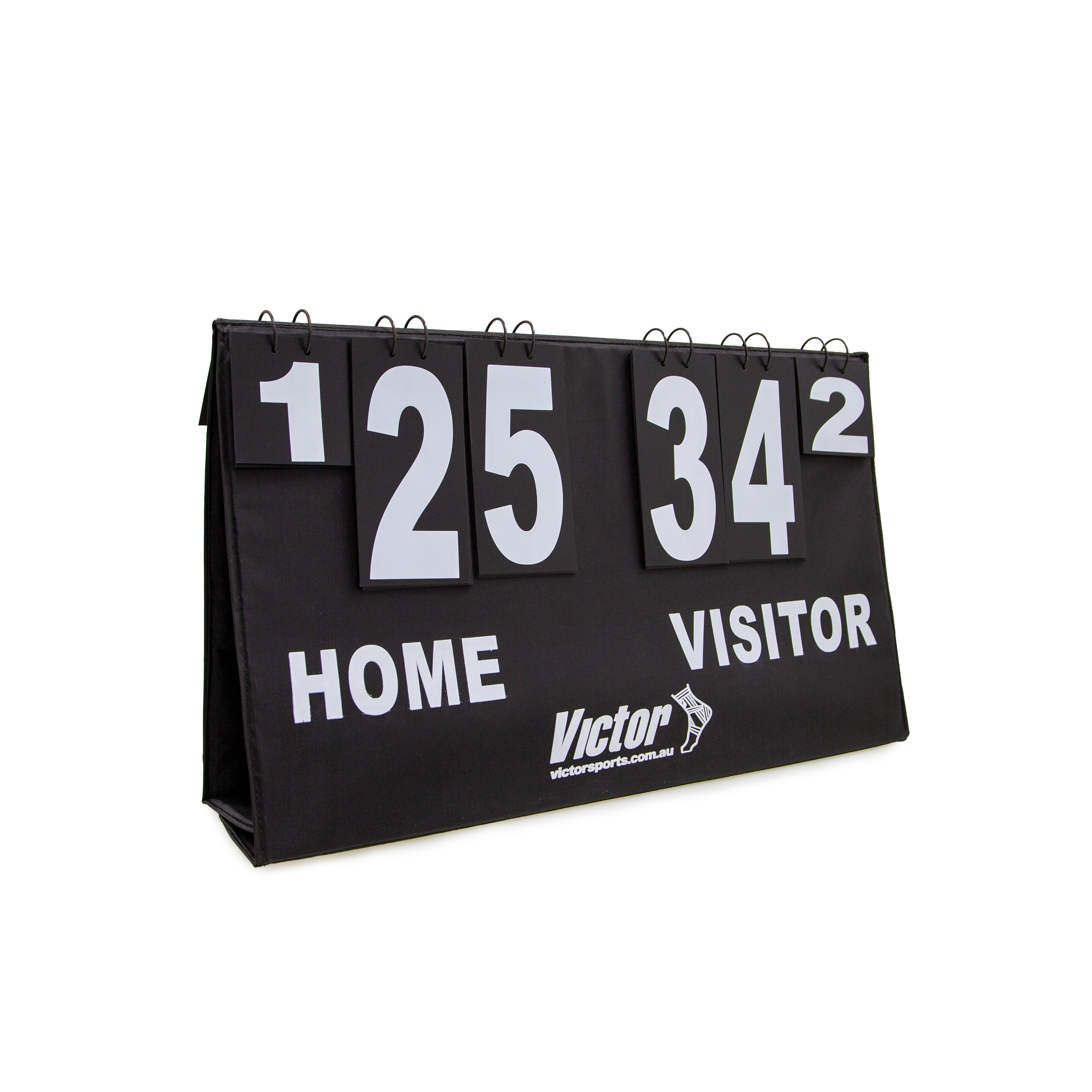 Victor Scoreboard - Multipurpose Flip Top Score Keeper for Basketball, Soccer, Volleyball Games - Perfect for Coaches, Referees, and Sports Enthusiasts