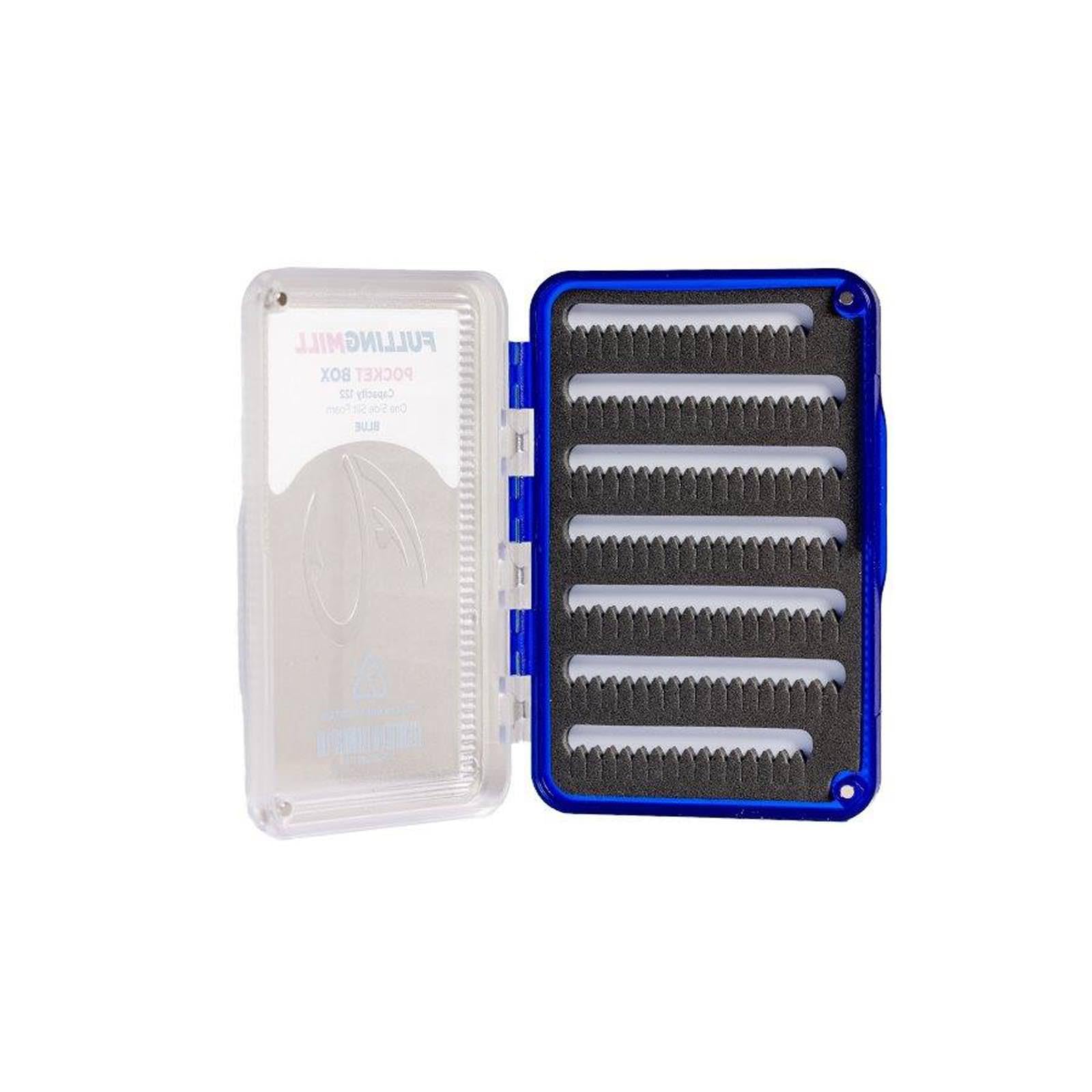 Portable Fly Fishing Box - Compact & Lightweight Blue Fly Case for Trout, Bass & More - Perfect for Streams, Lakes & Outdoor Adventures