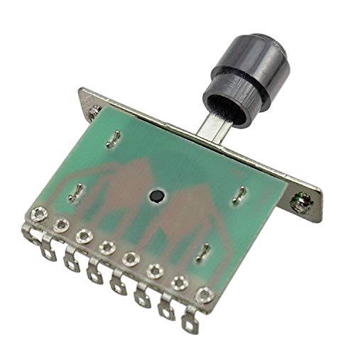 3-Way Guitar Selector Switch for Tele & ST Electric Guitars - Premium Pickup Toggle Lever Switch - Perfect for Guitar Upgrades, Repairs & DIY Projects