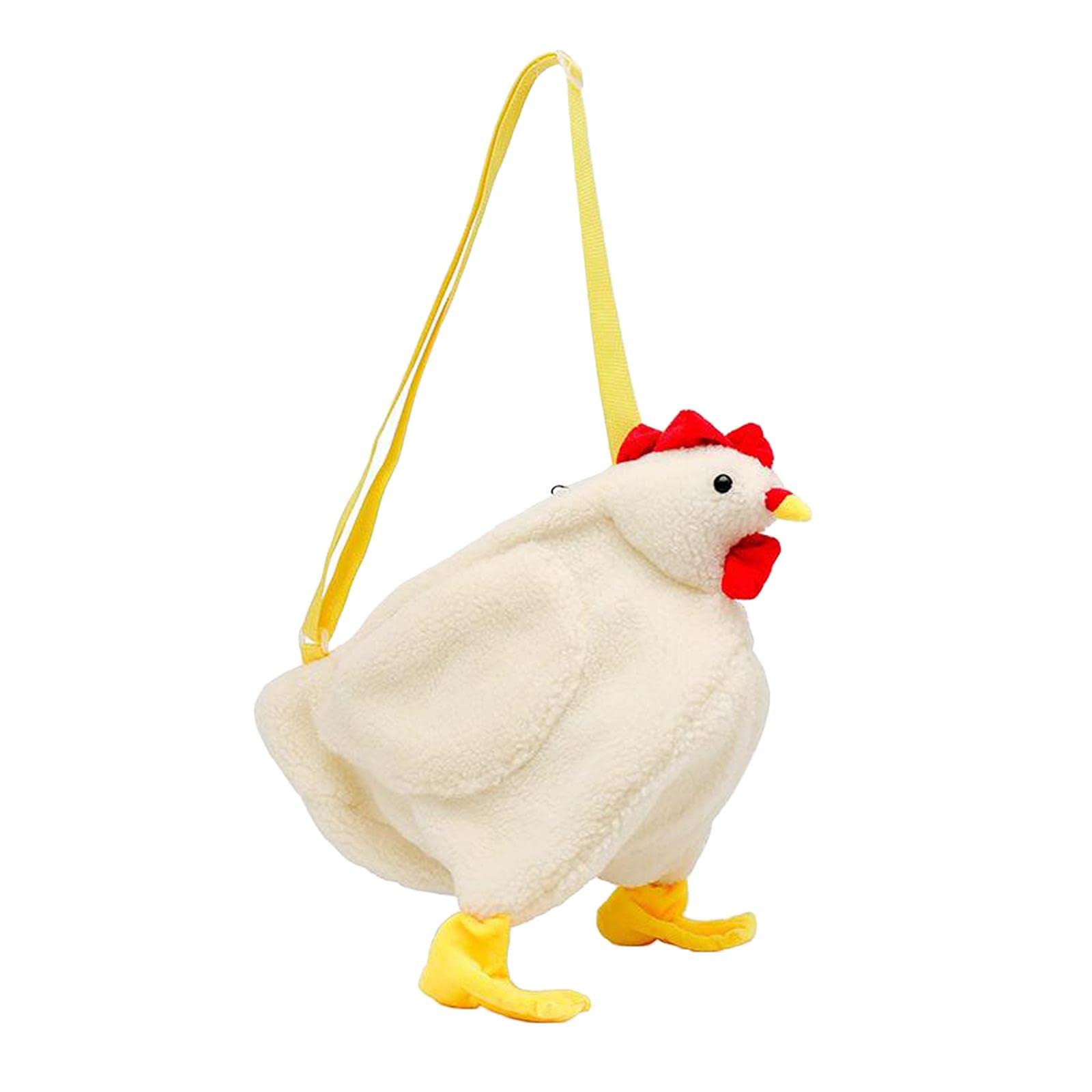 Oshhni Women's Fashion Crossbody Bag - Cute Cartoon Chicken Print Casual Shoulder Purse for Daily Use, Travel & Shopping