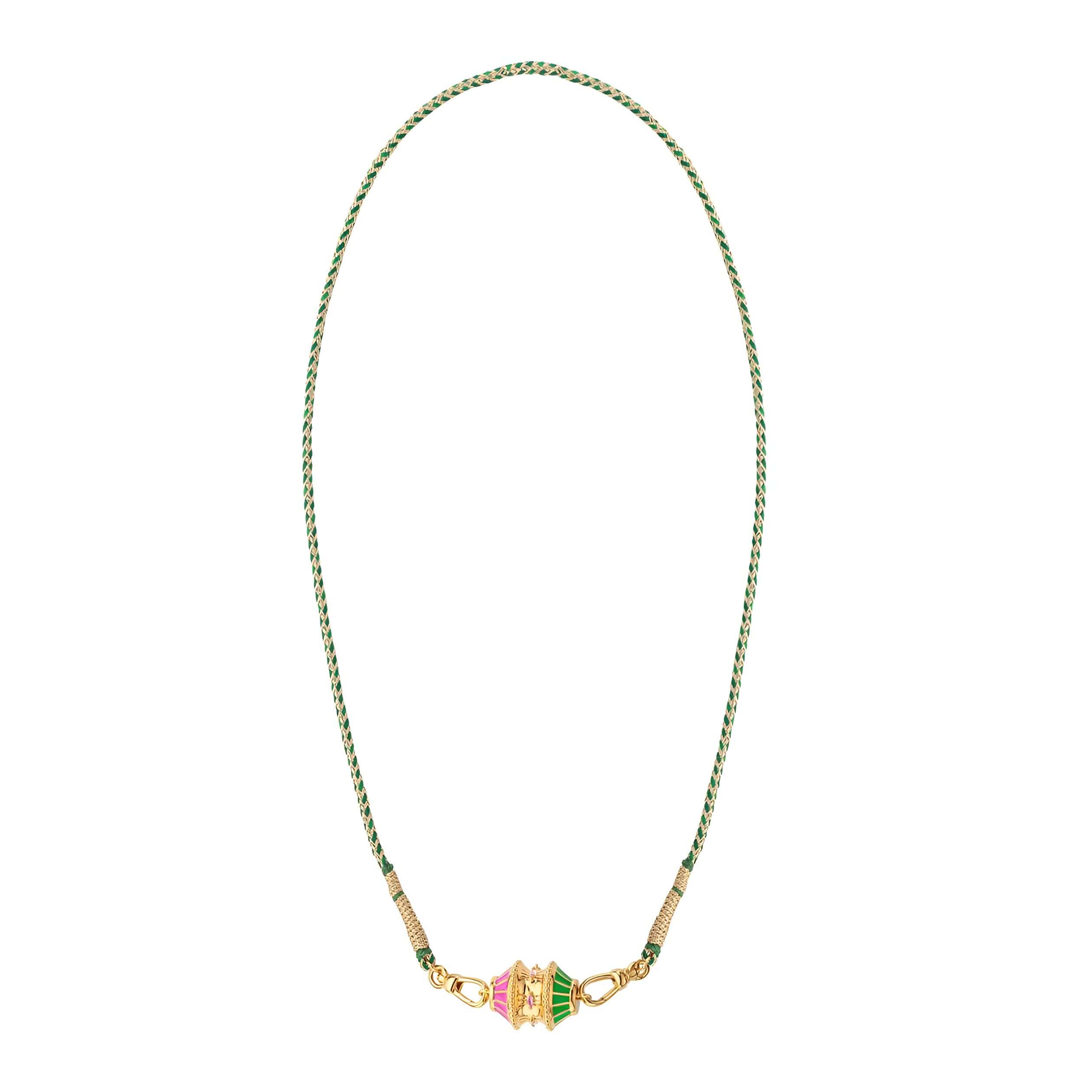Rainbow Charm Beaded Bracelet and Necklace Set for Women - Boho Handmade Jewelry Gift for Birthday, Festival, Party | JFB103