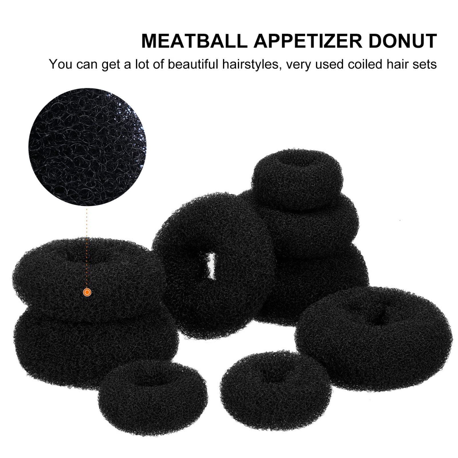 3 Sets Updo Hair Accessory Kit - Hair Clips, Donut Bun Maker, Ponytail Holder & Styling Tools for DIY Hairstyles - Perfect for Parties, Weddings & Everyday Use