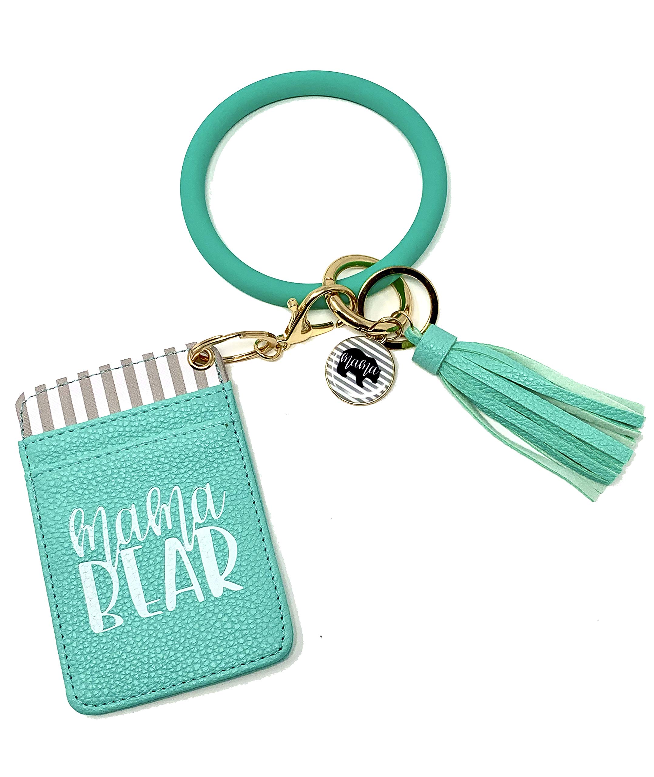 Brooke & Jess Designs Cute Keychain Wallets for Women - Fashionable Mini Wallet with Key Ring, Perfect Gift for Mother's Day, Birthday, Anniversary | Ideal for Everyday Use, Travel & Key Organization
